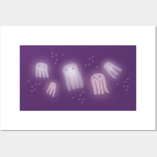 Cute Jellyfish Posters and Art